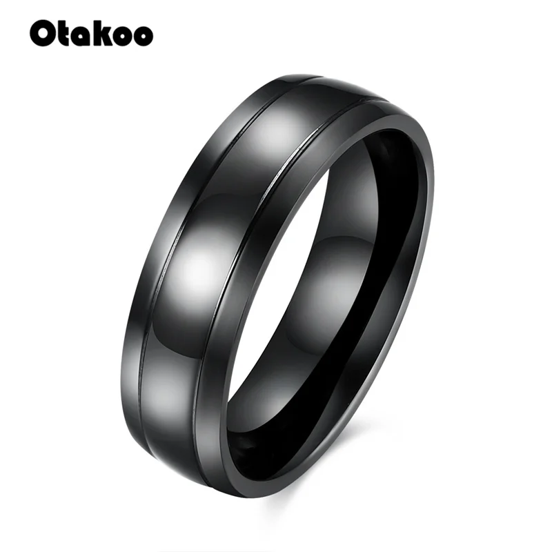 Otakoo Smooth Men's Black Rock Punk Rings Cool Fashion Individuality Signet Ring for Men Party Jewelry
Otakoo Smooth Men's Black Rock Punk Rings Cool Fashion Individuality Signet Ring for Men Party Jewelry