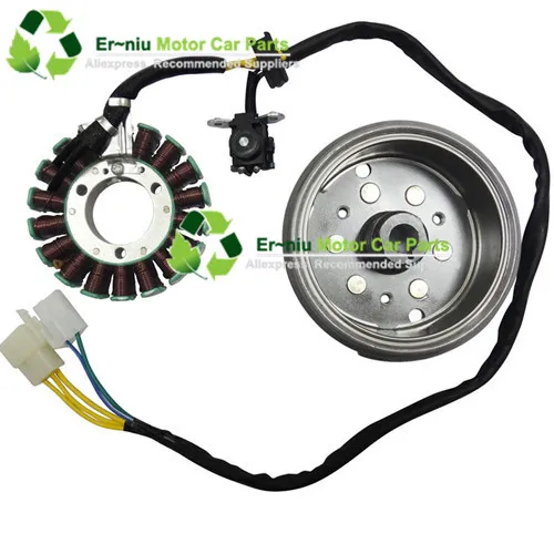 Magneto Stator 18 Coils Pole for GN125 Moped Scooter Sunl Roketa Vespa ATV Quad Go Kart Buggy Motorcycle Motocross
Magneto Stator 18 Coils Pole for GN125 Moped Scooter Sunl Roketa Vespa ATV Quad Go Kart Buggy Motorcycle Motocross