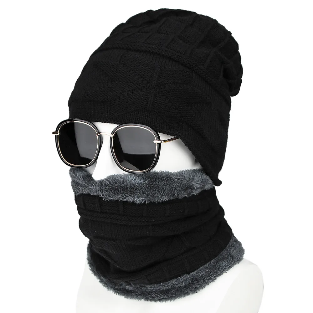 Fashion Unisex Knitted Hat Beanies Knit Men Warm Winter Sets Hat Scarf Collar Caps Women Skullies Bonnet Beanie Casual Hat New
Fashion Unisex Knitted Hat Beanies Knit Men Warm Winter Sets Hat Scarf Collar Caps Women Skullies Bonnet Beanie Casual Hat New