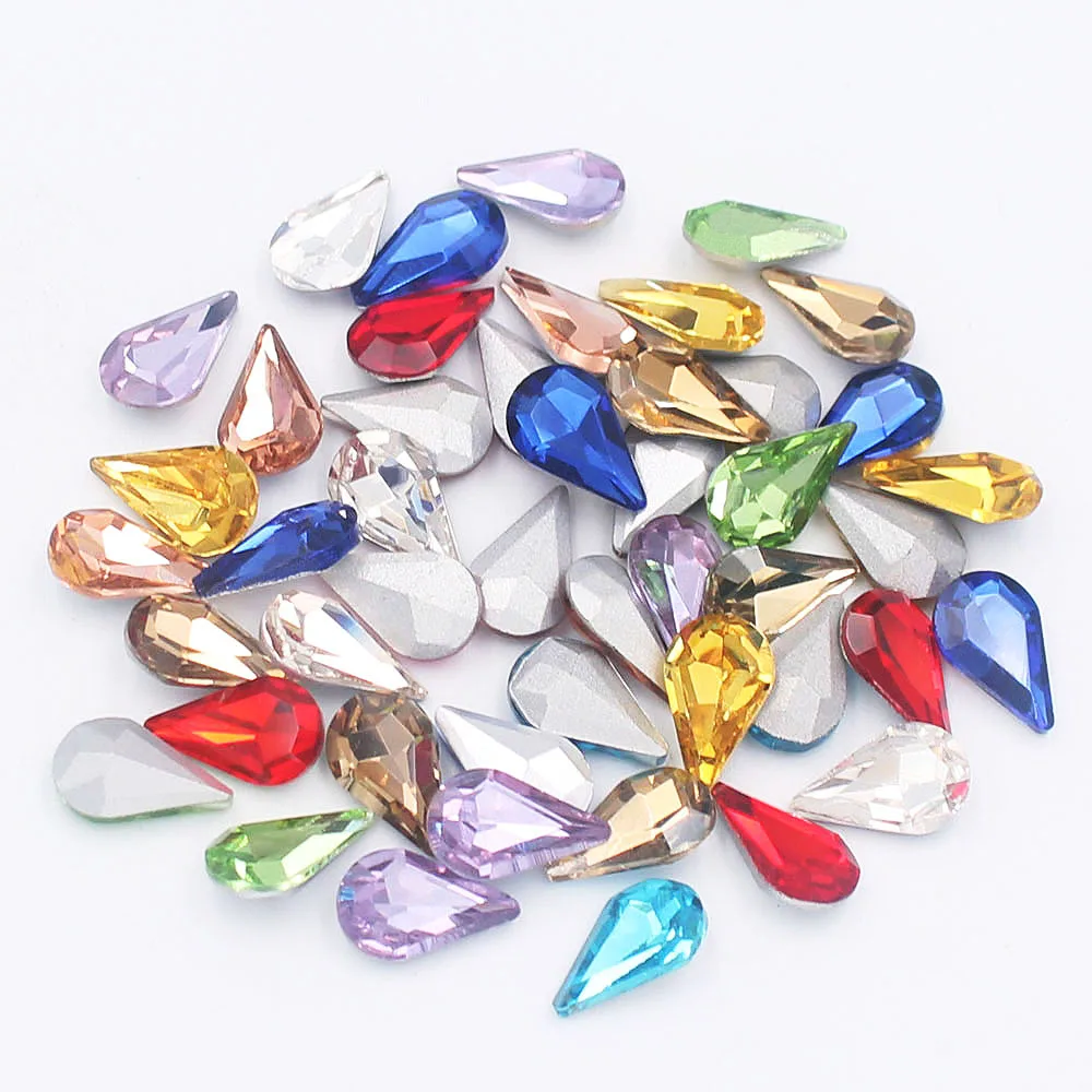 Top Rhinestones 20pcs-100pcs Drop Piontback Glitter Crystals Strass Stones Beads Non Hotfix Glue On Rhinestones ror Clothes Gems
Top Rhinestones 20pcs-100pcs Drop Piontback Glitter Crystals Strass Stones Beads Non Hotfix Glue On Rhinestones ror Clothes Gems