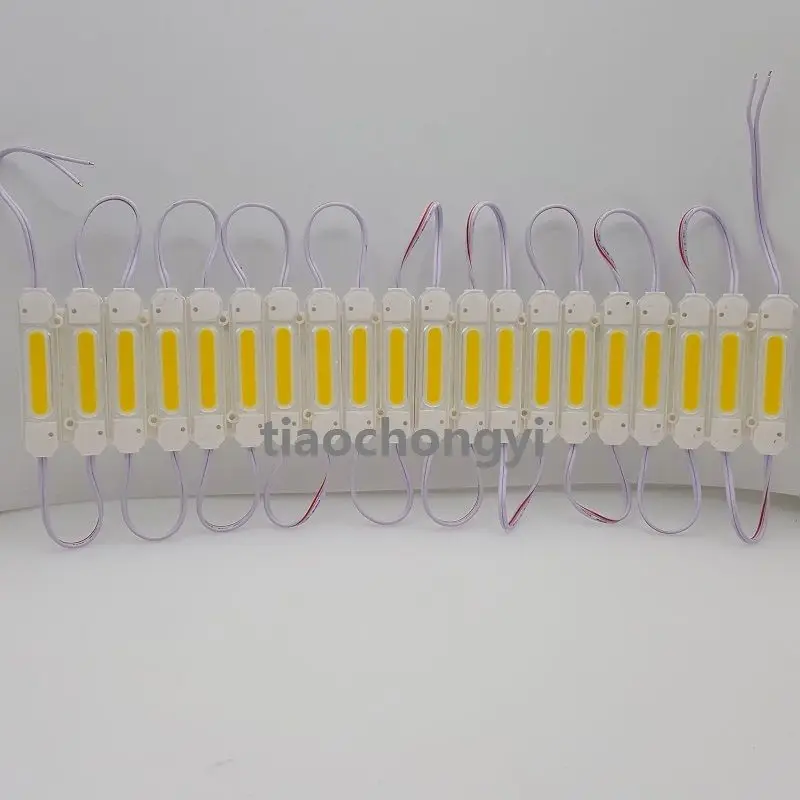 20pcs 2W white LED COB injection lens Module 160 degree DC12V IP67 waterproof | Лампы и освещение