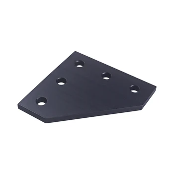 3D Printer 90 Degree 60 x 60 x 4MM L type with 5 Hole Black Joining Plates for CNC 2020 V-slot Aluminum Profiles Pack of 8
3D Printer 90 Degree 60 x 60 x 4MM L type with 5 Hole Black Joining Plates for CNC 2020 V-slot Aluminum Profiles Pack of 8