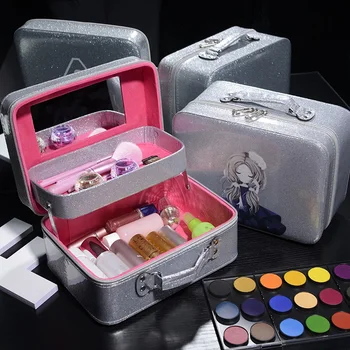 Functional Cute Girls Cosmetic Bag Women Fashion Travel Make Up Zipper Toiletry Kit Bag Necessaries Organizer Makeup Pouch Case
Functional Cute Girls Cosmetic Bag Women Fashion Travel Make Up Zipper Toiletry Kit Bag Necessaries Organizer Makeup Pouch Case