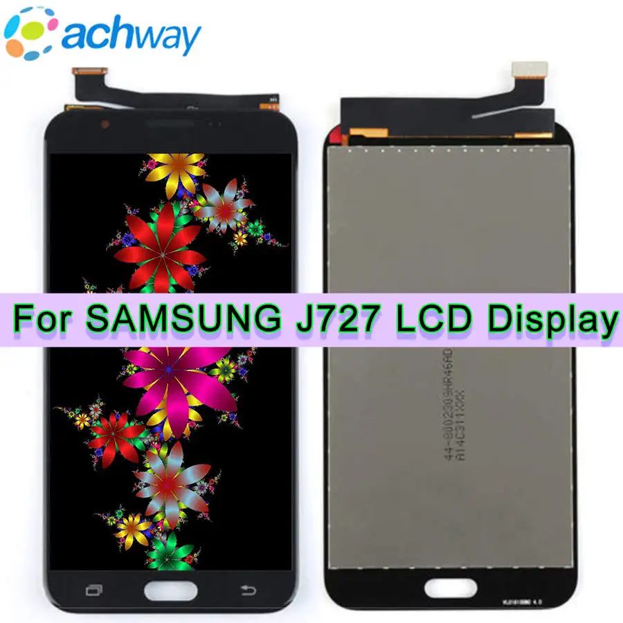 For Samsung Galaxy J7 2017 J727 SM-J727P J727V / A LCD Display With Touch Screen Digitizer Assembly Replace For Samsung J727 LCD
For Samsung Galaxy J7 2017 J727 SM-J727P J727V / A LCD Display With Touch Screen Digitizer Assembly Replace For Samsung J727 LCD