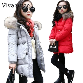 Girls Long Padded Jacket Children Winter Coat Kids Warm Thickening Fur Hooded Down Coats For Teenage Outwear Girls Clothing ZF19
Girls Long Padded Jacket Children Winter Coat Kids Warm Thickening Fur Hooded Down Coats For Teenage Outwear Girls Clothing ZF19