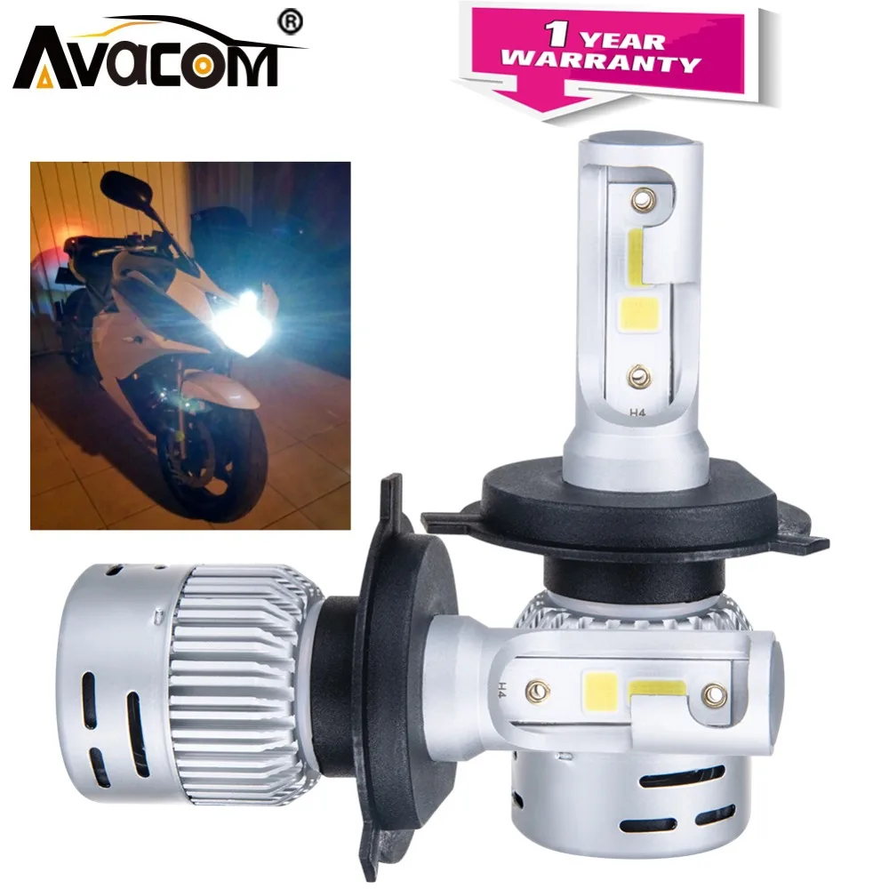 Avacom 2 Pcs LED H4 Motorcycle Headlight HS1 LED Phare Farol Moto Lamps 12V 72W 6500K DOB Chip Motorbike Scooter Fog Light Bulbs
Avacom 2 Pcs LED H4 Motorcycle Headlight HS1 LED Phare Farol Moto Lamps 12V 72W 6500K DOB Chip Motorbike Scooter Fog Light Bulbs