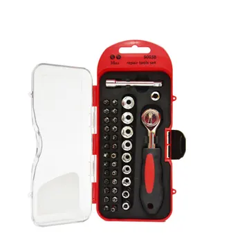 51 Pcs Hand Tool Set General Household Hand Tool Kit With Plastic Toolbox Storage Case Socket Wrench Screwdriver Knife
51 Pcs Hand Tool Set General Household Hand Tool Kit With Plastic Toolbox Storage Case Socket Wrench Screwdriver Knife