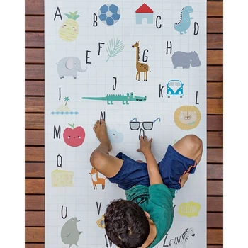 150X100CM Baby Alphabet Mat Baby Play Crawling Mats Rubber Mat Floor Rugs Cartoon Animal Kids Room Rectangle Carpet for Play
150X100CM Baby Alphabet Mat Baby Play Crawling Mats Rubber Mat Floor Rugs Cartoon Animal Kids Room Rectangle Carpet for Play