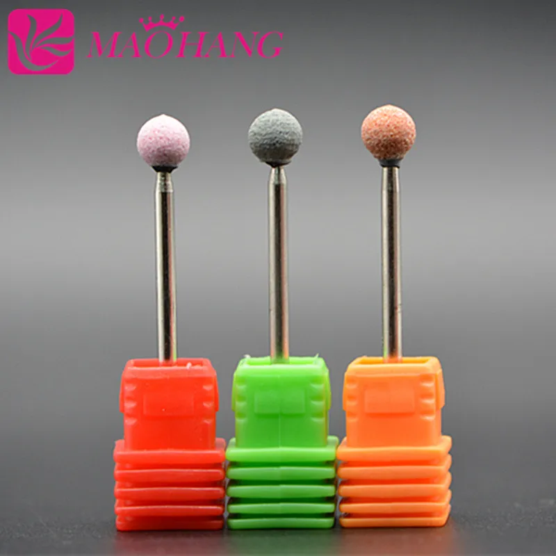 MAOHANG Super 1pcs Spherical Ceramic Stone Burr Nail Drill Bit 3/32" Professional Manicure Electric Drill Accessory Nail Tools
MAOHANG Super 1pcs Spherical Ceramic Stone Burr Nail Drill Bit 3/32" Professional Manicure Electric Drill Accessory Nail Tools