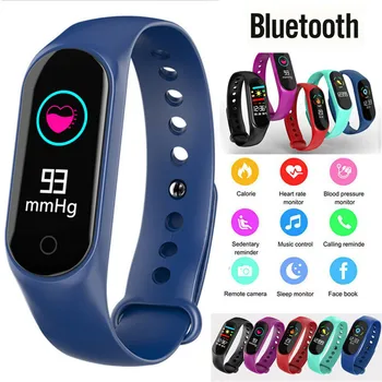 Bluetooth 4.0 Smart Bracelet Watch Touch Screen Smart Wristband Sport Fitness Tracker Heart Rate Wristband For iOS, Android 3C27
Bluetooth 4.0 Smart Bracelet Watch Touch Screen Smart Wristband Sport Fitness Tracker Heart Rate Wristband For iOS, Android 3C27