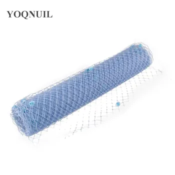 2018 light blue or 22Colors Mix nylon dot birdcage veils fascinator veil DIY Hair hat bridal wedding netting headwear 5yard/lot
2018 light blue or 22Colors Mix nylon dot birdcage veils fascinator veil DIY Hair hat bridal wedding netting headwear 5yard/lot