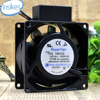 TYPE T857CG High Temperature Cooling Fan AC 230V 12W 8038 8cm 80*80*38mm 3 Wires 50/60HZ
TYPE T857CG High Temperature Cooling Fan AC 230V 12W 8038 8cm 80*80*38mm 3 Wires 50/60HZ