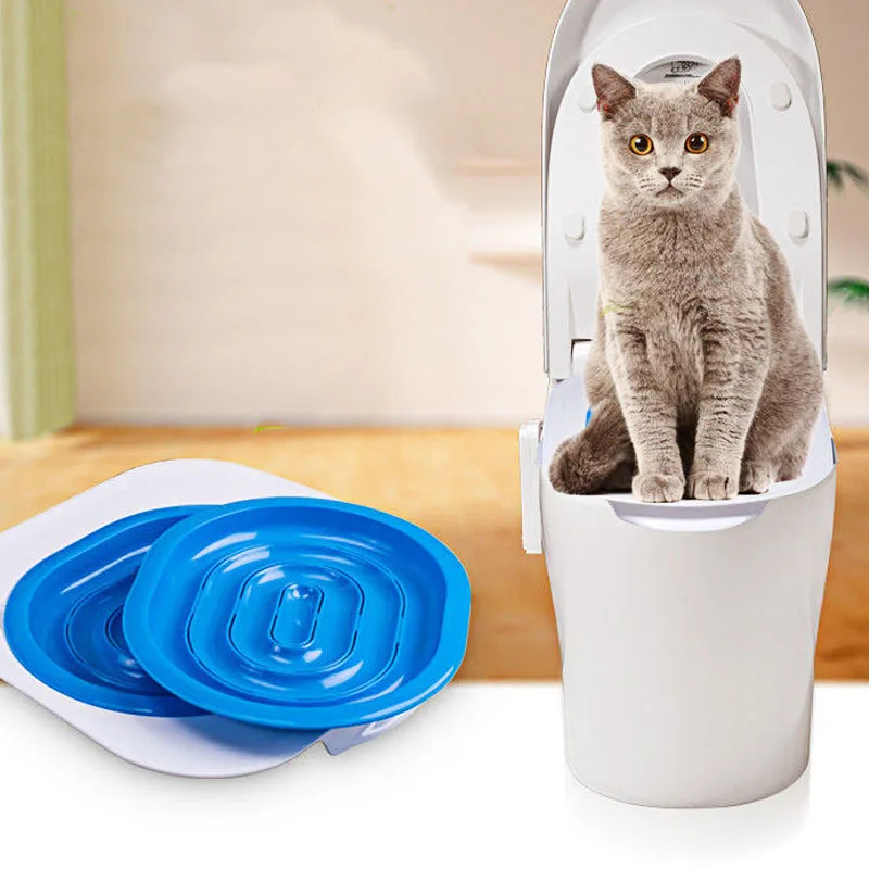 Cat Plastic Toilet Training Kit Cat Litter Groove Trainer Cleaning Supplies Two Trays Pet Puppy Trainer Toilet Seat 40X40x3.5cm
Cat Plastic Toilet Training Kit Cat Litter Groove Trainer Cleaning Supplies Two Trays Pet Puppy Trainer Toilet Seat 40X40x3.5cm
