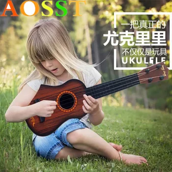 Children's Musical Toys Simulation Ukulele Guitar Model Can Play Cuatro Beginner Ukelele Toy Boys Girls Gift Exercising Type
Children's Musical Toys Simulation Ukulele Guitar Model Can Play Cuatro Beginner Ukelele Toy Boys Girls Gift Exercising Type