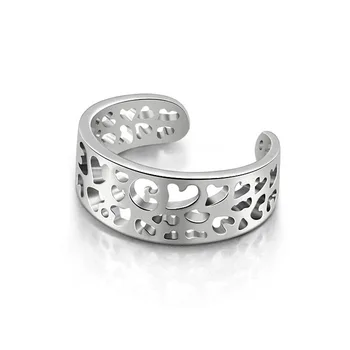 New fashion exquisite promotion best selling 925 sterling silver ladies wedding rings jewelry gift Adjustable size girl silver r
New fashion exquisite promotion best selling 925 sterling silver ladies wedding rings jewelry gift Adjustable size girl silver r