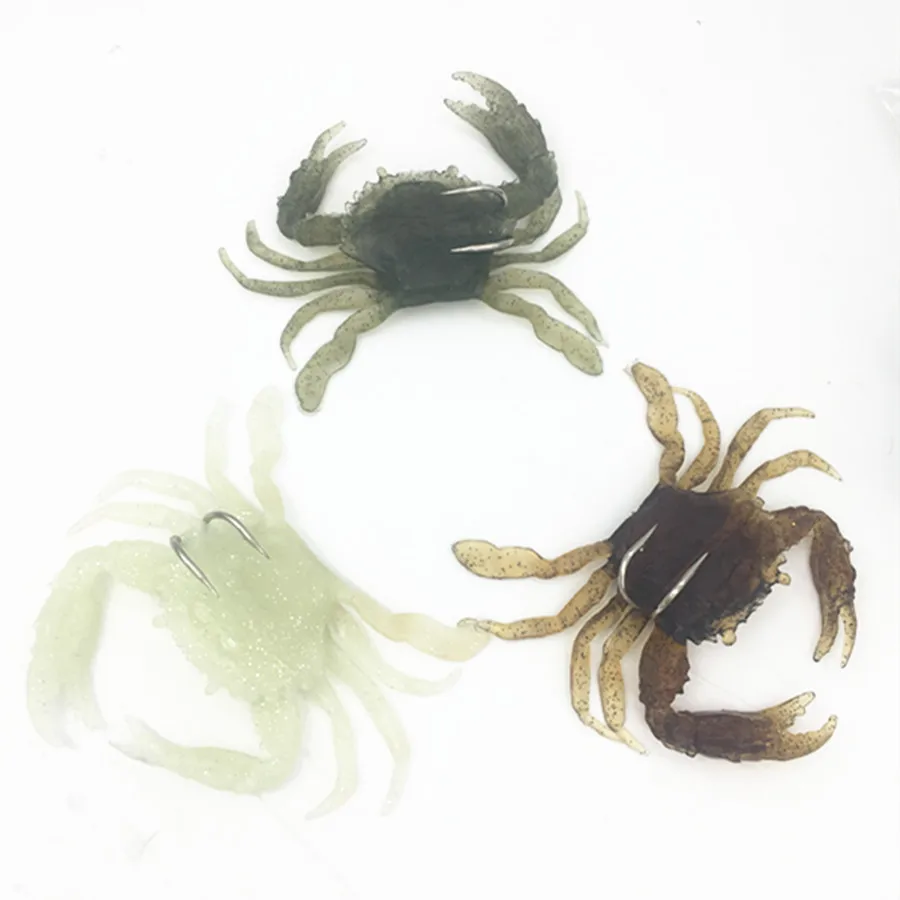 5Pcs*41g Sea Fishing Jigging Baits 3D Fishing Simulation Soft Crabs Bait Worm Lures Crankbaits Fishing Hooks Tackle Swimbait
5Pcs*41g Sea Fishing Jigging Baits 3D Fishing Simulation Soft Crabs Bait Worm Lures Crankbaits Fishing Hooks Tackle Swimbait