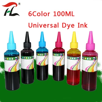 6Color 100ML Universal Dye Ink Compatible Refill Ink For HP For CANON For EPSON For Samsung For Other Brand Inkje
6Color 100ML Universal Dye Ink Compatible Refill Ink For HP For CANON For EPSON For Samsung For Other Brand Inkje