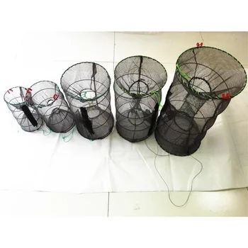 Newly High Quality Fishing Net Crayfish Crab Trap Net Shrimp Lobster Cage Collapsible Portable Fishing Accessories SMN88
Newly High Quality Fishing Net Crayfish Crab Trap Net Shrimp Lobster Cage Collapsible Portable Fishing Accessories SMN88