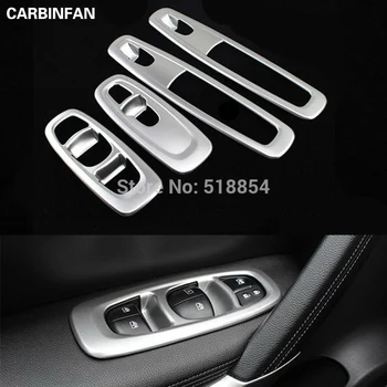 ABS CHROME INTERIOR DOOR WINDOW SWITCH PANEL COVER Sticker FOR RENAULT KADJAR 2016 4PCS/SET
ABS CHROME INTERIOR DOOR WINDOW SWITCH PANEL COVER Sticker FOR RENAULT KADJAR 2016 4PCS/SET