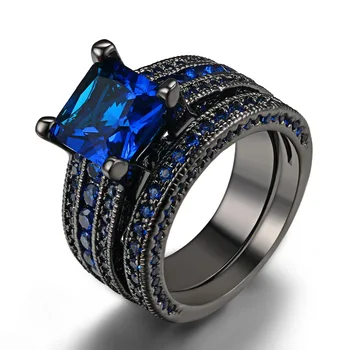 Black blue color Wedding Rings set bridal Classic Engagement Band Ring For Women luxury ghana nigeria Jewelry R4766blue
Black blue color Wedding Rings set bridal Classic Engagement Band Ring For Women luxury ghana nigeria Jewelry R4766blue