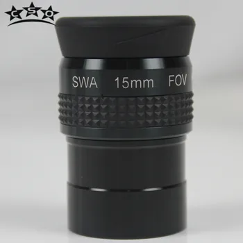 CSO NEW SWA 1.25" 15mm FOV Super Wide Angle 70 Degree HD Eyepieces for Astronomical Monocular Telescope Not Binoculars
CSO NEW SWA 1.25" 15mm FOV Super Wide Angle 70 Degree HD Eyepieces for Astronomical Monocular Telescope Not Binoculars