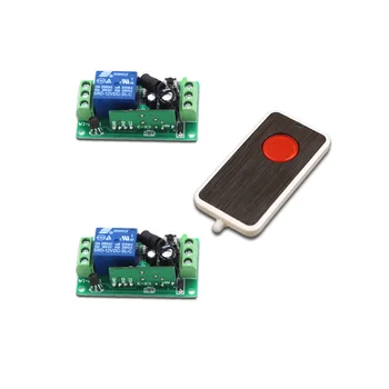 DC9V/12V/24V Wireless Remote Control Switch System 1CH 10A RF Relay Receiver 1 CH Remote Controller 315/433MHz
DC9V/12V/24V Wireless Remote Control Switch System 1CH 10A RF Relay Receiver 1 CH Remote Controller 315/433MHz