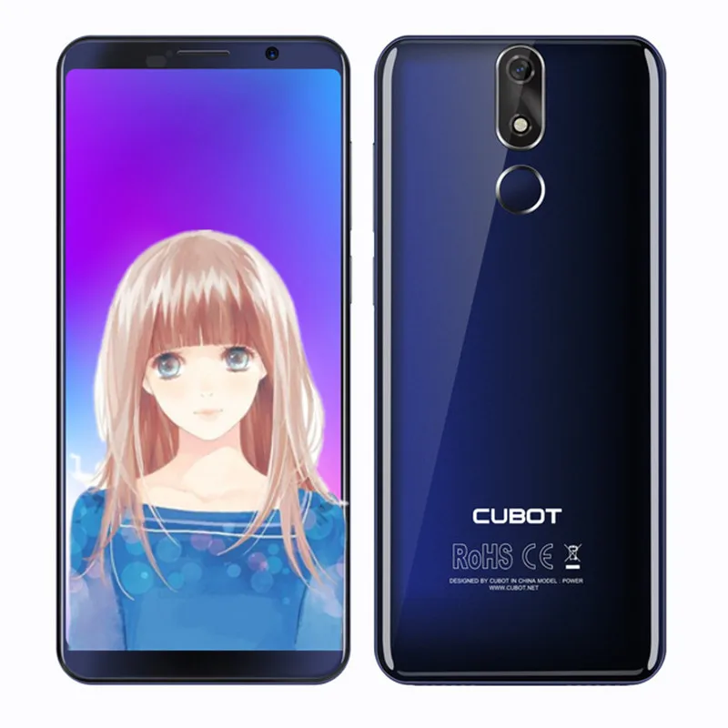 

Cubot Power 6GB RAM 128GB ROM Android 8.1 18:9 5.99'FHD+ Full Screen MT6763T Octa-Core 6000mAh Telephone Dual 4G network 6P Lens