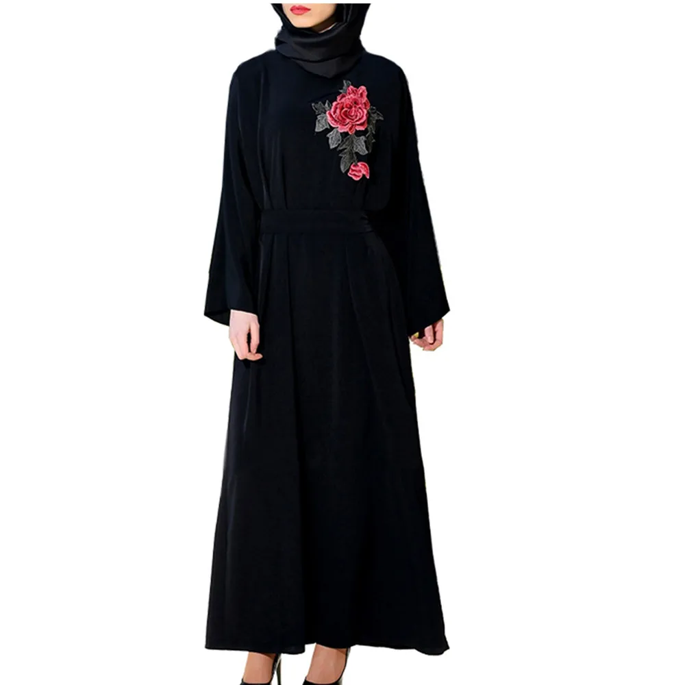 FREE OSTRICH Muslim Dress Women Muslim Islamic Pure Color Embroider Plus Size Middle East Long Muslim Fashion Dress Women Summer
FREE OSTRICH Muslim Dress Women Muslim Islamic Pure Color Embroider Plus Size Middle East Long Muslim Fashion Dress Women Summer