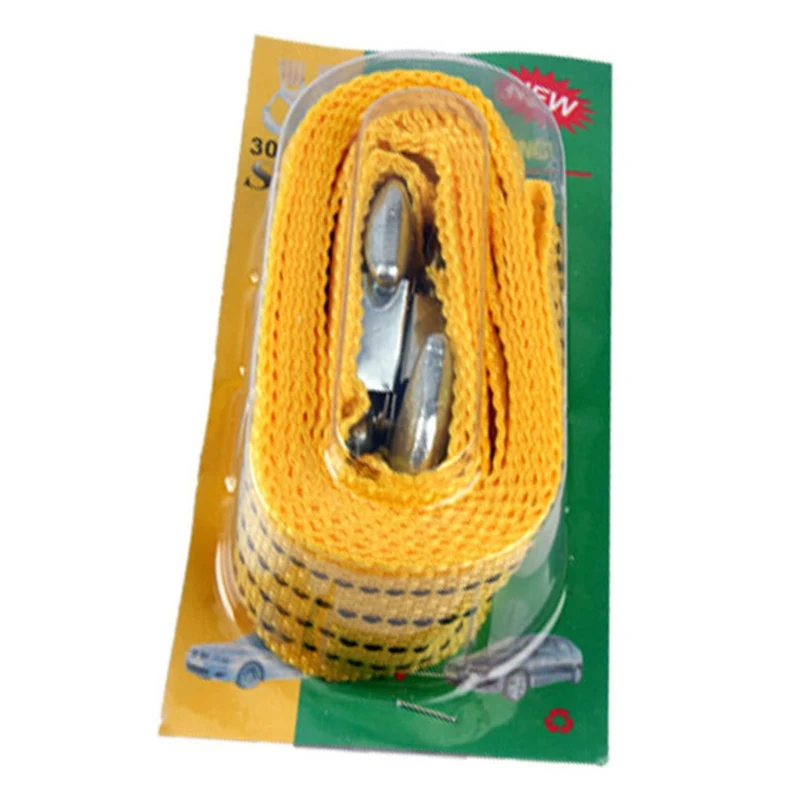 3 Tons 4 Meter Flsorescence Universal Car Tow Cable Towing Strap Rope Truck Pulling Rope with Wrought Iron Hooks
3 Tons 4 Meter Flsorescence Universal Car Tow Cable Towing Strap Rope Truck Pulling Rope with Wrought Iron Hooks