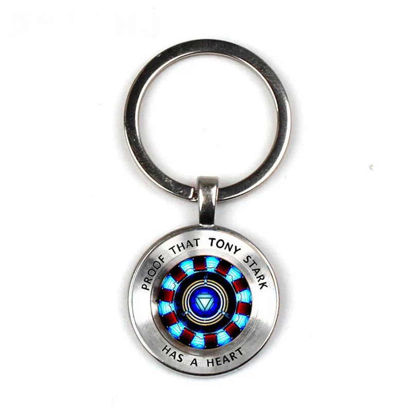 Iron man, Tony Stark silver Glass dome Keychain Wholesale Glass Time Captain charm Key chain
Iron man, Tony Stark silver Glass dome Keychain Wholesale Glass Time Captain charm Key chain