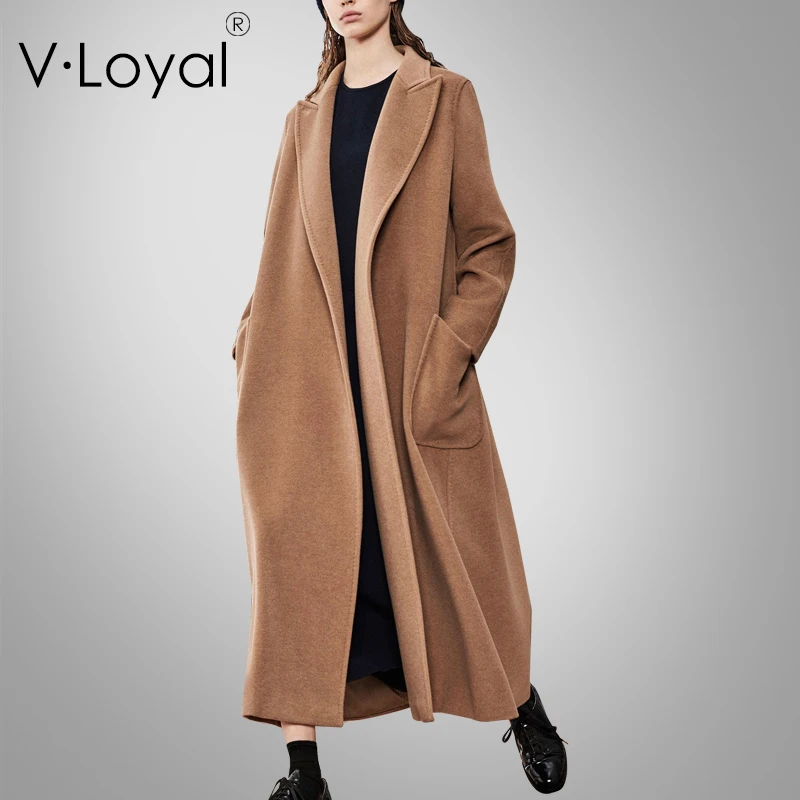 Autumn, winter, new fashions, pockets, woolen coat, European and American long cashmere coat.
Autumn, winter, new fashions, pockets, woolen coat, European and American long cashmere coat.