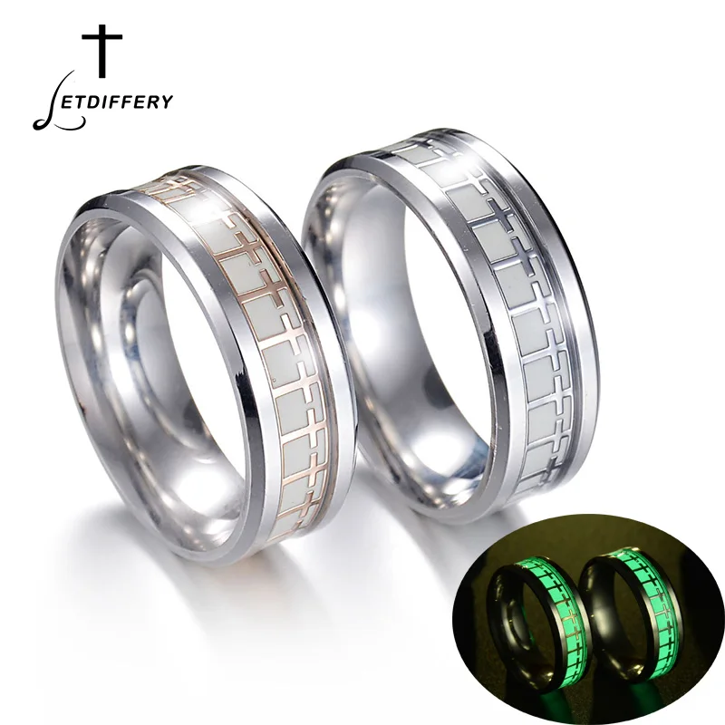 Letdiffery Stainless Steel Luminous Fluorescent Glowing Ring Jesus Cross Dragon pattern The Lord Of One Ring Can Drop
Letdiffery Stainless Steel Luminous Fluorescent Glowing Ring Jesus Cross Dragon pattern The Lord Of One Ring Can Drop
