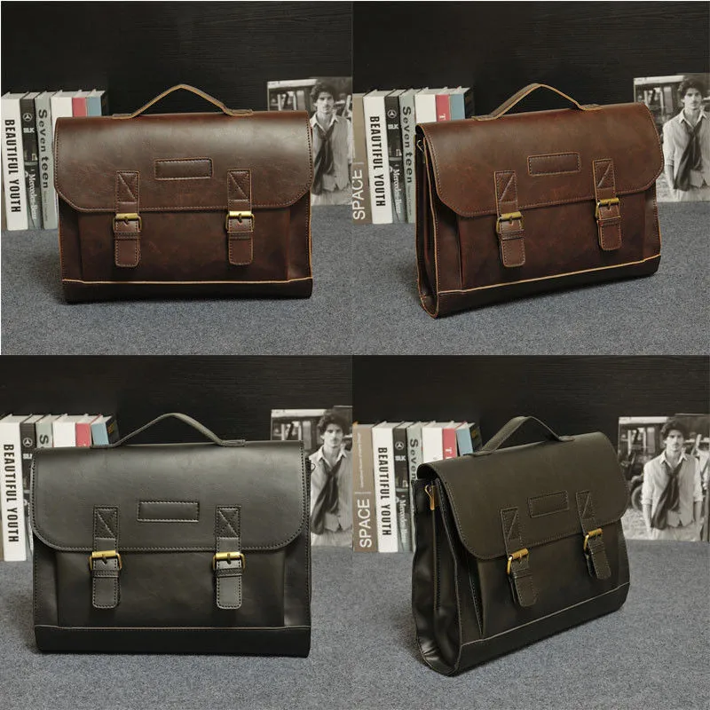 Men's Fashion OL Business Briefcases Leather Messenger Shoulder Bags Business Work Briefcase Laptop Handbag
Men's Fashion OL Business Briefcases Leather Messenger Shoulder Bags Business Work Briefcase Laptop Handbag