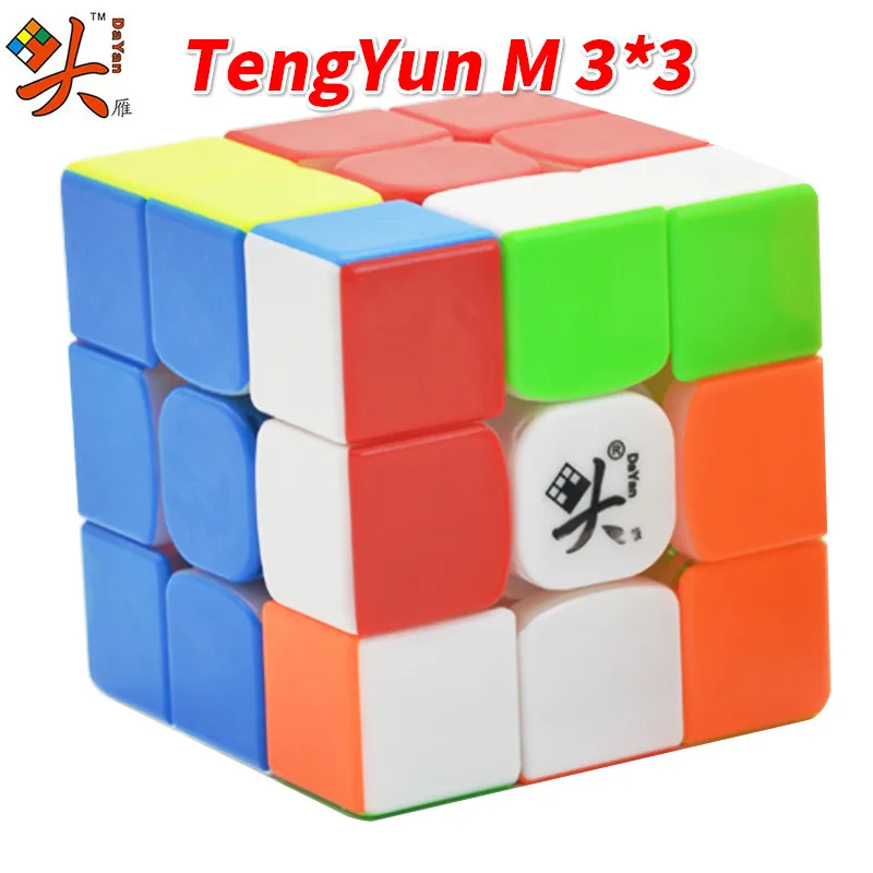 Magnetic Magic Cube Dayan TengYun M 3x3x3 V8 Champion Competition Professional Cube Toys Gift Game 3x3x3 Kids Educational Toys
Magnetic Magic Cube Dayan TengYun M 3x3x3 V8 Champion Competition Professional Cube Toys Gift Game 3x3x3 Kids Educational Toys
