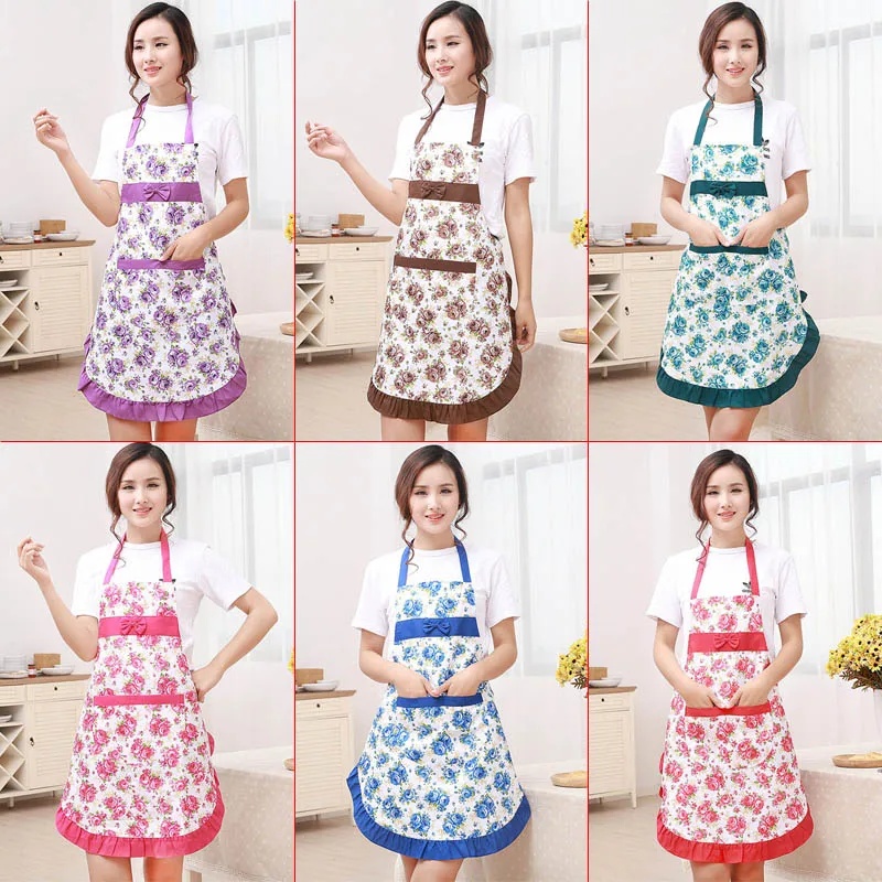 New Printed Apron with Pockets Waterproof Floral Bib Kitchen Soil Release Bowknot Home Textiles Breech Cloth TB Sale
New Printed Apron with Pockets Waterproof Floral Bib Kitchen Soil Release Bowknot Home Textiles Breech Cloth TB Sale