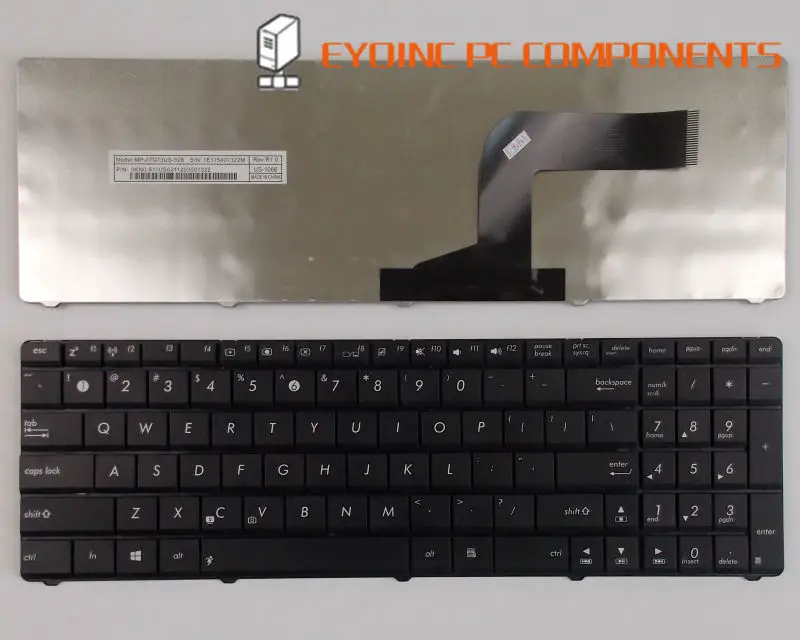 Genuine Laptop Keyboard For ASUS K72 K72J K72F K72JR K72JK K72JU K72DR US Version
Genuine Laptop Keyboard For ASUS K72 K72J K72F K72JR K72JK K72JU K72DR US Version