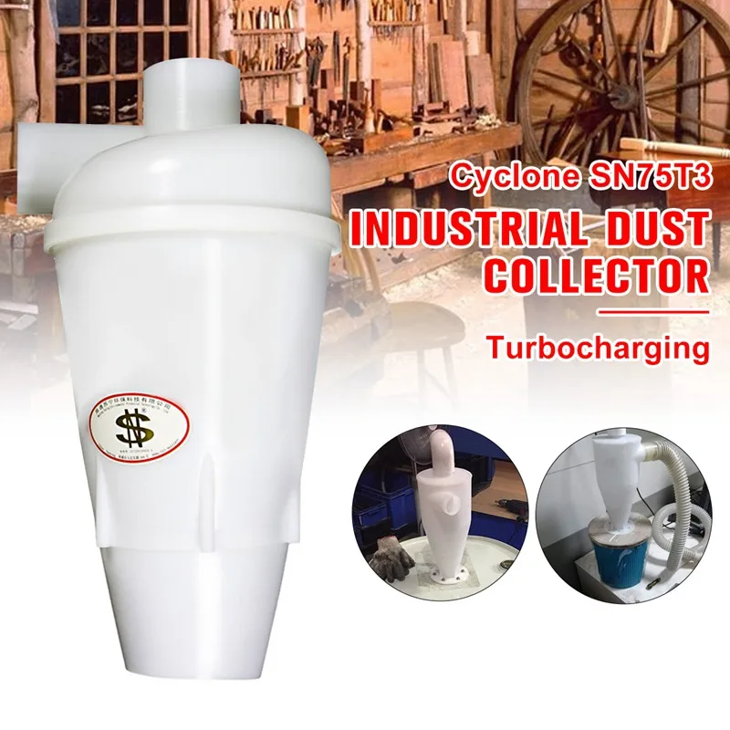 Cyclone SN75T3 Third Generation of High Efficiency Cyclone Dust Collector Tracheal Diameter 75mm Home Cleaner Parts
Cyclone SN75T3 Third Generation of High Efficiency Cyclone Dust Collector Tracheal Diameter 75mm Home Cleaner Parts