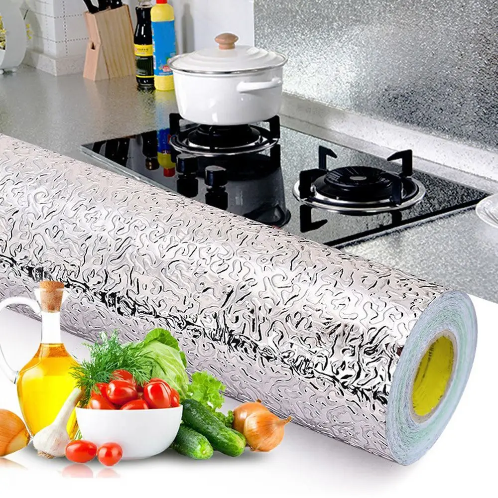 40*100cm Anti-fouling Waterproof High-temperature Self-adhesive Oil-proof Paper Aluminum Foil Paper Wall Stickers
40*100cm Anti-fouling Waterproof High-temperature Self-adhesive Oil-proof Paper Aluminum Foil Paper Wall Stickers