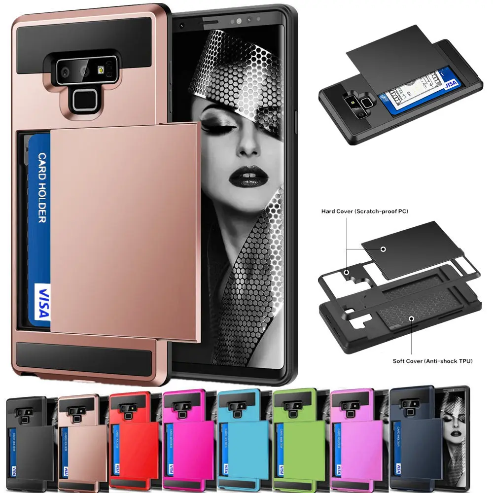 For Samsung Galaxy Note 9 8 5 4 S5 S6 S7 Edge Cover Slide Card Slot Holder Case For A7 A5 A3 J7 J5 J3 2016 2017 A320 A720 J710
For Samsung Galaxy Note 9 8 5 4 S5 S6 S7 Edge Cover Slide Card Slot Holder Case For A7 A5 A3 J7 J5 J3 2016 2017 A320 A720 J710