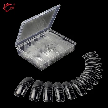 TP 120 Pcs/box Poly Gel Dual System Form Acrylic Nail Tips Easy Extension Builder Full Cover Polygel Stencil Scale Molds
TP 120 Pcs/box Poly Gel Dual System Form Acrylic Nail Tips Easy Extension Builder Full Cover Polygel Stencil Scale Molds