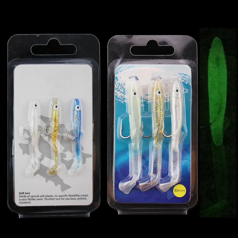 WALK FISH 3PCS/Lot Paddle Tail eel 55mm/80mm Anguilla false bait Paddle Tail Sand Eel artificial lure jurel soft bait
WALK FISH 3PCS/Lot Paddle Tail eel 55mm/80mm Anguilla false bait Paddle Tail Sand Eel artificial lure jurel soft bait
