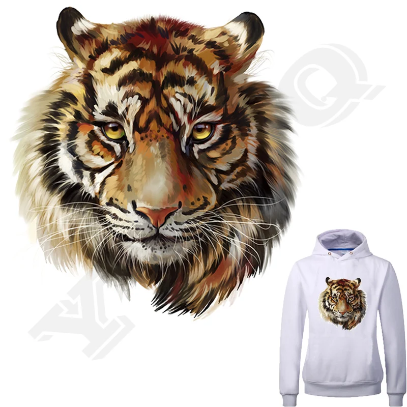 3D Tiger Iron On Patches Easy Print By Household Irons 2018 New T-Shirt Diy Decoration A-Level Washable Parches Ropa Patches
3D Tiger Iron On Patches Easy Print By Household Irons 2018 New T-Shirt Diy Decoration A-Level Washable Parches Ropa Patches