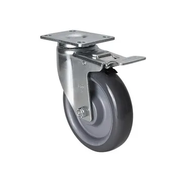 Casters 5 inch 150Kg medium-sized flat brake polyurethane (PU) caster KF491
Casters 5 inch 150Kg medium-sized flat brake polyurethane (PU) caster KF491