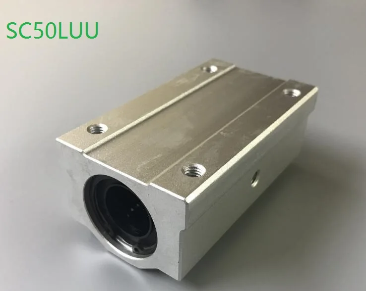 

1pcs SC50LUU SCS50LUU long type linear case unit linear ball bearing block for 50mm linear shaft CNC router parts