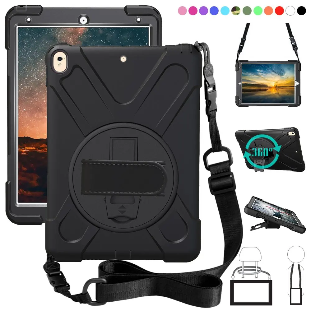 Kids Shockproof Case for iPad Air 3 Pro 10.5 2019 Coque Three Layer Shockproof Rugged Case 360 Degree Hand Shoulder Strap Cover
Kids Shockproof Case for iPad Air 3 Pro 10.5 2019 Coque Three Layer Shockproof Rugged Case 360 Degree Hand Shoulder Strap Cover