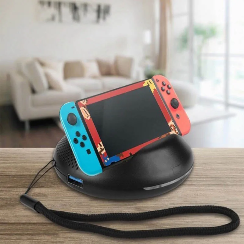 Portable Cooling New Conversion Base TV Dock Switch Converter USB HDMI Interface Charging Station for Nintend Switch Console
Portable Cooling New Conversion Base TV Dock Switch Converter USB HDMI Interface Charging Station for Nintend Switch Console