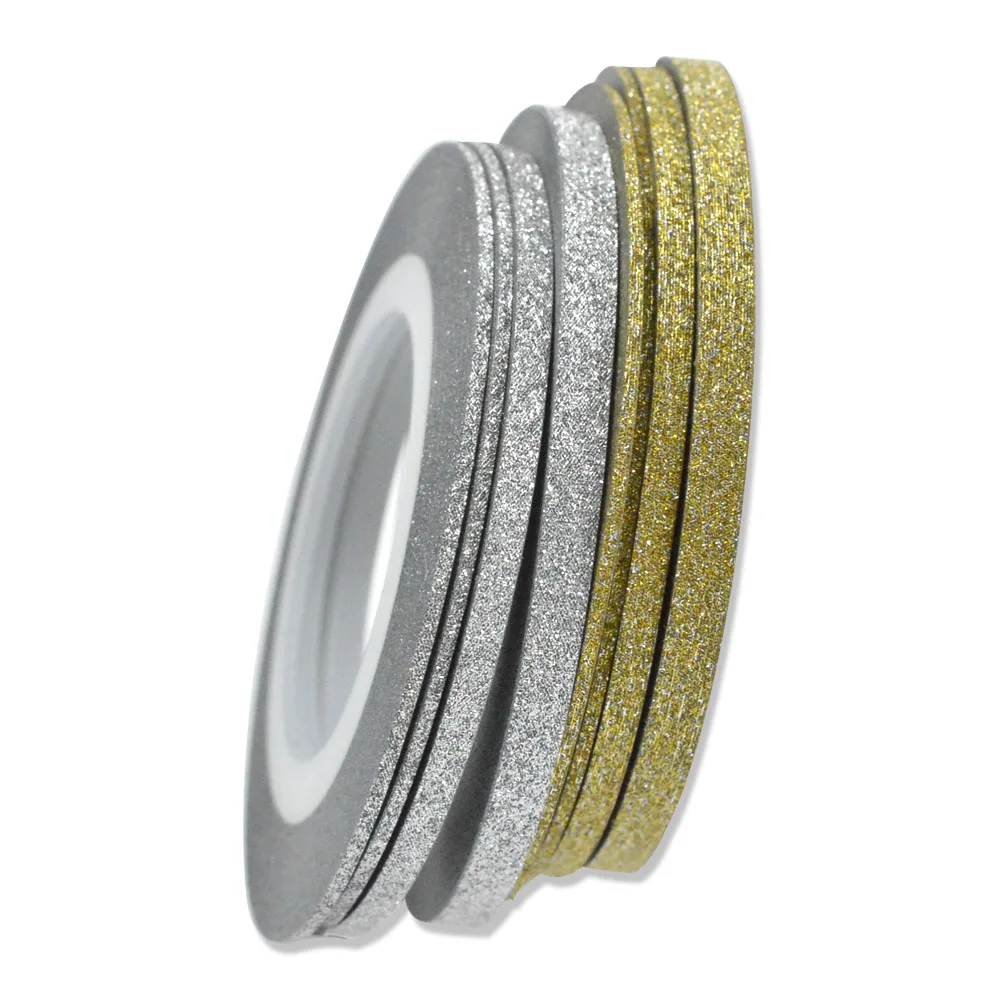 1PCS Shiny Laser Gold Silver 1/2/ 3mm Nail Striping Tape Line For Nails Decorations DTY Nail Decal Tools JINC275
1PCS Shiny Laser Gold Silver 1/2/ 3mm Nail Striping Tape Line For Nails Decorations DTY Nail Decal Tools JINC275
