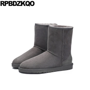 plus size men suede genuine leather ankle australian sheepskin real fur boots high quality slip on shoes big snow luxury winter
plus size men suede genuine leather ankle australian sheepskin real fur boots high quality slip on shoes big snow luxury winter
