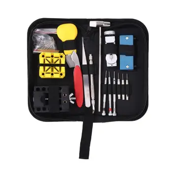 130pcs Watch Tools Watch Opener Remover Spring Bar Repair Pry Screwdriver Clock Watch Repair Tool Kit Watchmaker Tools Parts