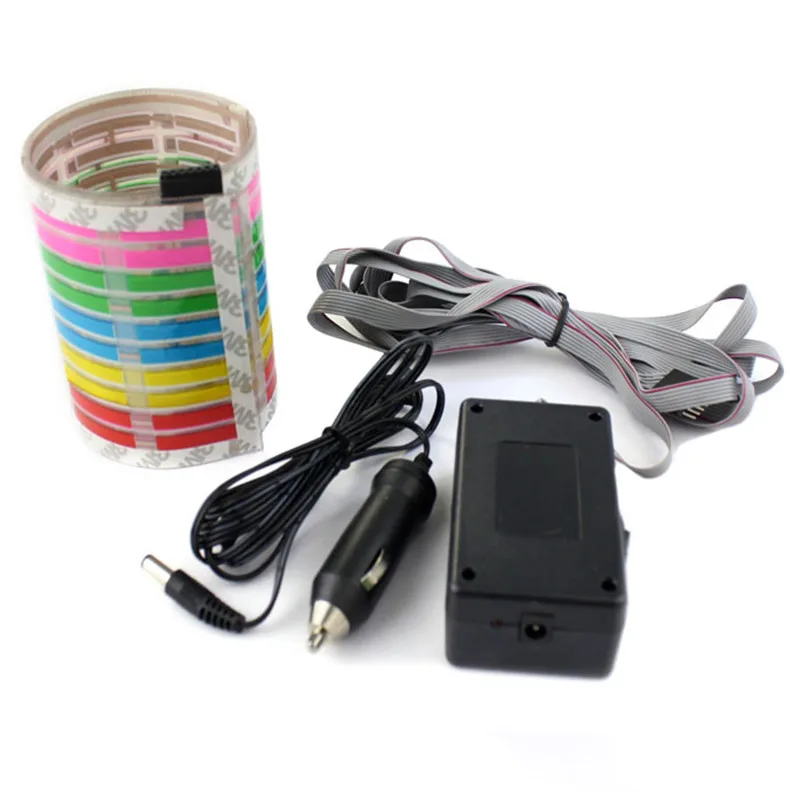 70x16CM Car Music Rhythm LED Flash Light Lamp Sound Activated Equalizer romantic and fashional Car Accessories 90703
70x16CM Car Music Rhythm LED Flash Light Lamp Sound Activated Equalizer romantic and fashional Car Accessories 90703